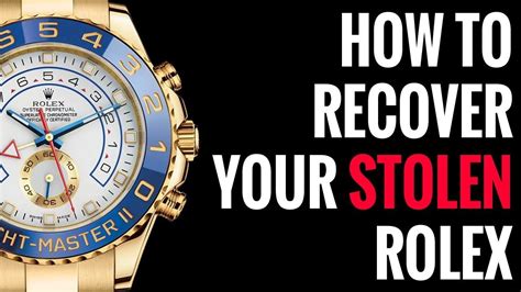 how to report a stolen rolex|stolen Rolex list.